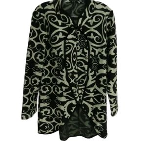 Mechant Women's Sz Small Sweater Cardigan Full ZIp